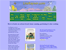 Tablet Screenshot of lisarayner.com